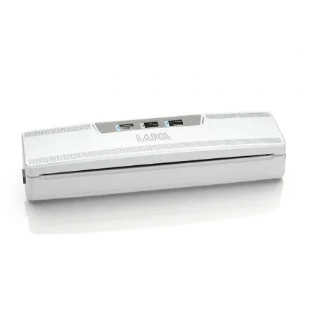 Laica Envasadora al vacío VT3210 100W automática con sellado y tubo para contenedores Laica Envasadora al vacío VT3210 100W automática con sellado y tubo para contenedores